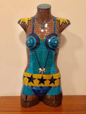 Beaded Heroine Torso