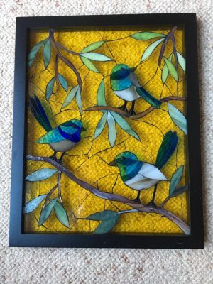Birds In The Yellow