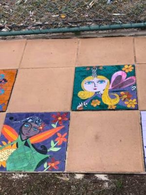 Fairy Tile Pathway