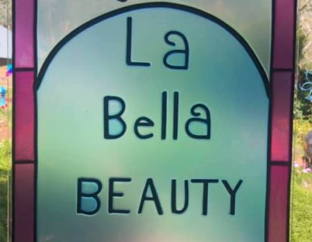 Hummingbird Salon Sign