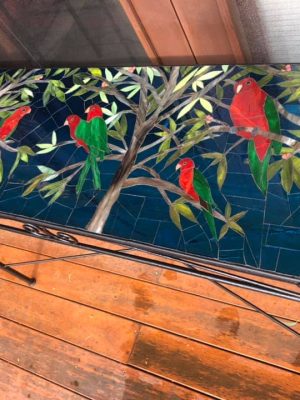 Parrots in the Trees