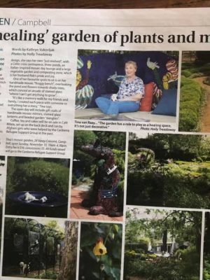 Tinas healing Garden of Plants And Mosaics